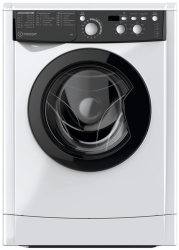 Стиральная машина с фронтальной загрузкой Indesit EWUD 4105 BK CIS, Max загрузка - 4кг, Max отжим - 1 000об/мин., цвет Белый
