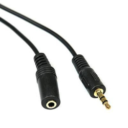 Удлинитель для наушников Perfeo J2202 3,5 Jack(штекер)-3,5 Jack(гнездо) (3.0м)