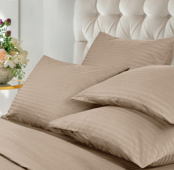 Комплект наволочек Verossa Stripe 70/70 2 шт. Bronze Сатин 753269