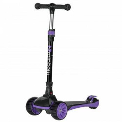 Самокат Novatrack RainBow 120BB.RAINBOW.BVT25 фиолетовый