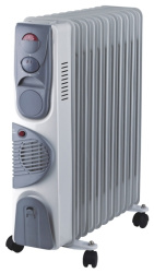 Обогреватель маслянный Oasis BB-25T, Цвет Белый
