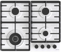Встраиваемая варочная панель Газовая Gorenje GW642SYW, 60 см, цвет Белый