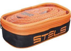 Трос буксировочный STELS 10 тонн, 2 крюка, сумка на молнии