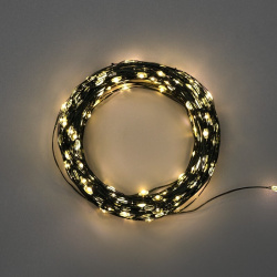 Гирлянда светодиодная Neon Night Роса 20 м 200 LED теплый белый с контроллером 303-266