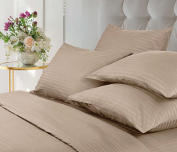 КПБ 2 сп Verossa Stripe Bronze 50/70 Сатин 747398