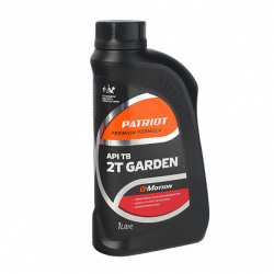 Масло моторное 2Т Patriot G-Motion Garden 1л