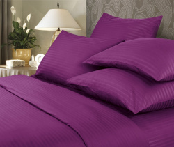 КПБ 1,5 сп Verossa Stripe Violet 70/70 Сатин 738035