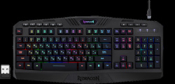 Клавиатура Redragon Harpe RGB Беспроводная (Wireless USB) Black