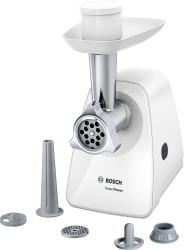 Мясорубка Bosch MFW2520W, цвет Белый, производительность 1,7 кг/мин, мощность 1 500 Вт