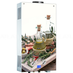 Колонка газова ATL 3-10 LT OLIVES, производительность 10 л/мин., Цвет Белый