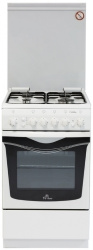 Газовая плита De Luxe 506040.03г(кр.) Ч/Р