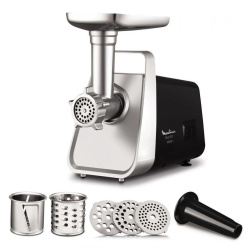 Мясорубка Moulinex ME306832, цвет Чёрный, производительность 1,9 кг/мин, мощность 1 600 Вт