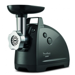 Мясорубка Moulinex ME682832, цвет Чёрный, производительность 2,6 кг/мин, мощность 2 000 Вт