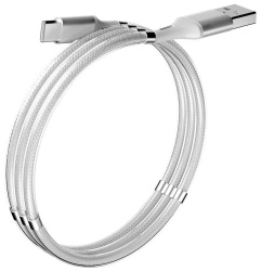 USB кабель Type-C OLMIO MAGNET 1.2м 2.1A