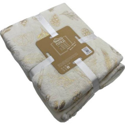Плед Belezza Christmas smell 150x200 микрофибра белый 6155143