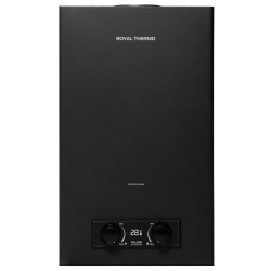 Колонка газова Royal Thermo GWH 10 Inflame Grafit, производительность 10 л/мин., Цвет Чёрный