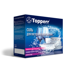 Соль для посудомоечных машин Topperr гранулированная 3309