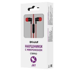 Наушники Krutoff Jay Red