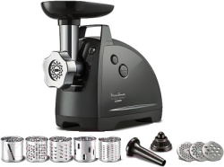 Мясорубка Moulinex ME684832, цвет Чёрный, производительность 2,6 кг/мин, мощность 2 000 Вт