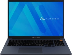 Ноутбук Maibenben Medio M16C-R576UM Ryzen 5 7640HS/16Gb/512Gb SSD/760M/16" FHD IPS (Linux) Blue (M16C-R576UMF1SLURE0)