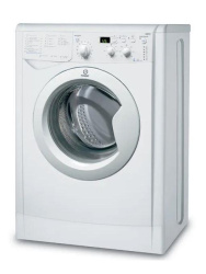 Стиральная машина с фронтальной загрузкой Indesit IWUD 4105 (CIS), Max загрузка - 4кг, Max отжим - 1 000об/мин., цвет Белый