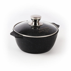 Кастрюля Мечта Гранит Black 3 л 43802
