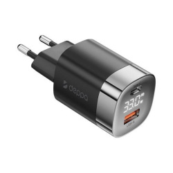 СЗУ Deppa USB-C + USB A PD 3.0 QC 3.0 33W Black 11439