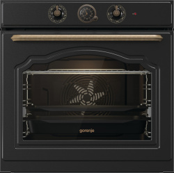 Встраиваемый Электрический духовой шкаф Gorenje BOS67372CLB, цвет Чёрный