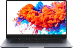 Ноутбук HONOR MagicBook 15 Ryzen 5 5500U/16Gb/512Gb SSD/Vega 7/15.6" FHD IPS (DOS) Gray (5301AFVQ)