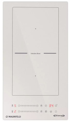 Встраиваемая варочная панель Индукционная Maunfeld CVI292S2BBG Inverter, 29 см, цвет Бежевый