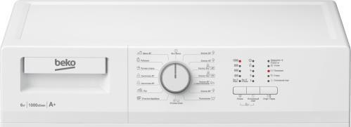 Стиральная машина с фронтальной загрузкой Beko WDN635P1BSW, Max загрузка - 6кг, Max отжим - 1 000об/мин., цвет Белый