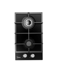 Встраиваемая варочная панель Газовая Midea MG3260TGB, 30 см, цвет Чёрный