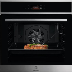 Встраиваемый Электрический духовой шкаф Electrolux LOE8P39X, цвет Чёрный