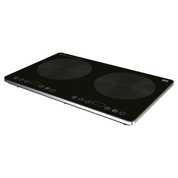 Настольная индукционная плита BQ HP105W Черный-Серебро