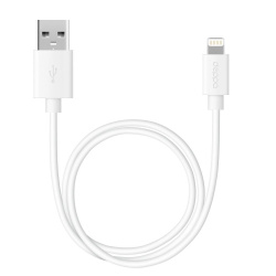 USB кабель Deppa USB-8 pin White (2m) 72223