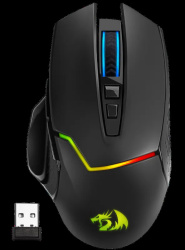 Мышь Redragon Mirage Pro RGB Led Беспроводная (WirelessUSB) Black