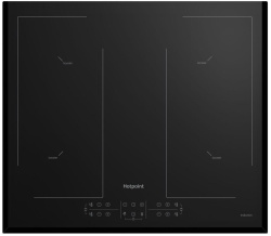 Встраиваемая варочная панель Индукционная Hotpoint HB 1560B2 BA, 59 см, цвет Чёрный