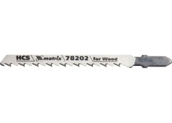 Полотна для электролобзика по дереву MATRIX Professional T101D 75 x 4,0 мм, HCS, 3 шт.