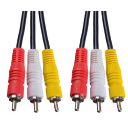 Кабель Perfeo R3102 3RCA-3RCA (1.0м)