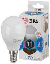 Лампа Эра LED smd P45-11W-840-E14
