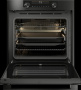 Встраиваемый Электрический духовой шкаф ASKO OP8687B, цвет Чёрный