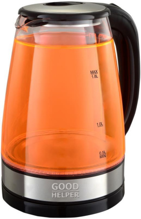 Электрический чайник GoodHelper KPG-1810, цвет Оранжевый