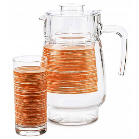 Набор питьевой Luminarc Brus Mania orange 7 пр. P7451