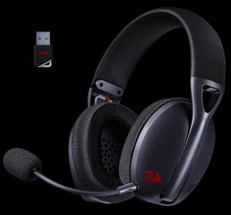 Беспроводная гарнитура Redragon Ire Pro (USB, WirelessUSB, BT) Black