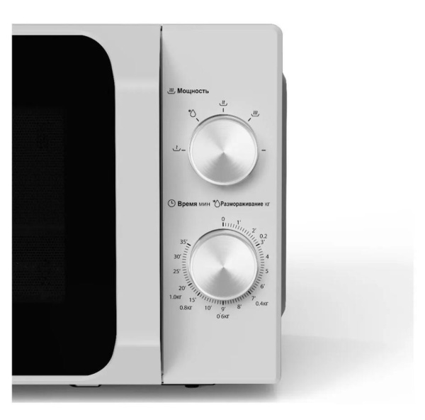 Микроволновая печь Midea MM720C2MV-S, цвет Серебристый, 20 л.