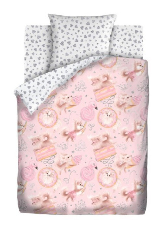 КПБ 1,5 сп Juno Sweet puppy 70/70 Бязь 755383