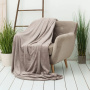 Плед Casa Conforte Nonna Inspiration 220х240 микрофибра шоколадный 6154608