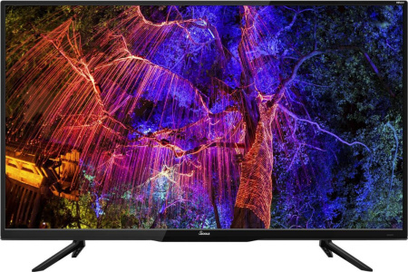  32" (81см) Телевизор Scoole SL-LED32S49T2S, SMART, HD 1366x768, Цвет Чёрный