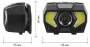 Фонарь налобный ЭРА GB-608 5W(300lm) 