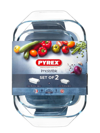Набор форм для запекания и выпечки Pyrex Irresistible 2 пр. 818S2